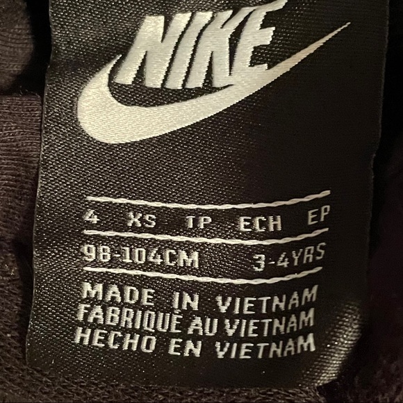 Girls Nike Smiley Face Cropped Hoodie - Picture 5 of 9